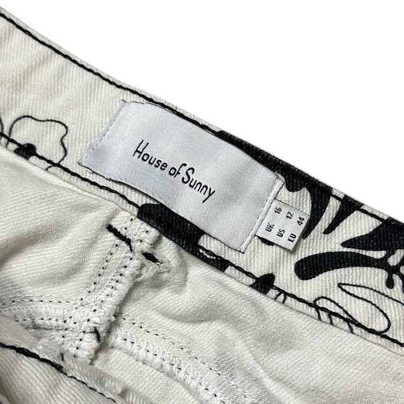 HOUSE OF SUNNY Hibiscus Jessie Pants Size US 12 - Picture 8 of 11